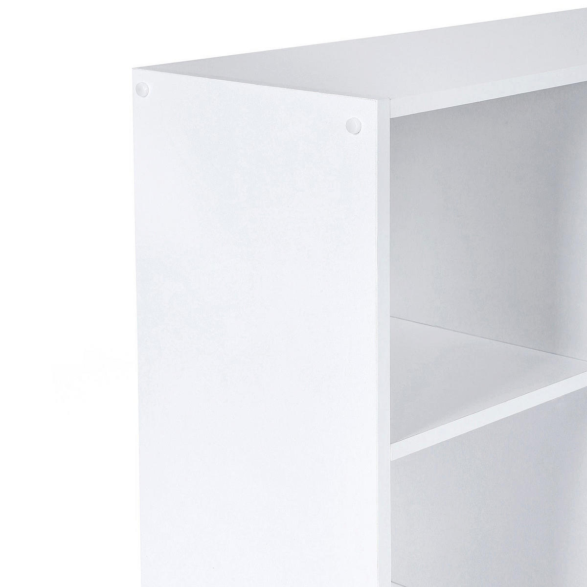 BÜCHERREGAL - Weiß, Holzwerkstoff (80/24/24cm) - Hansiro