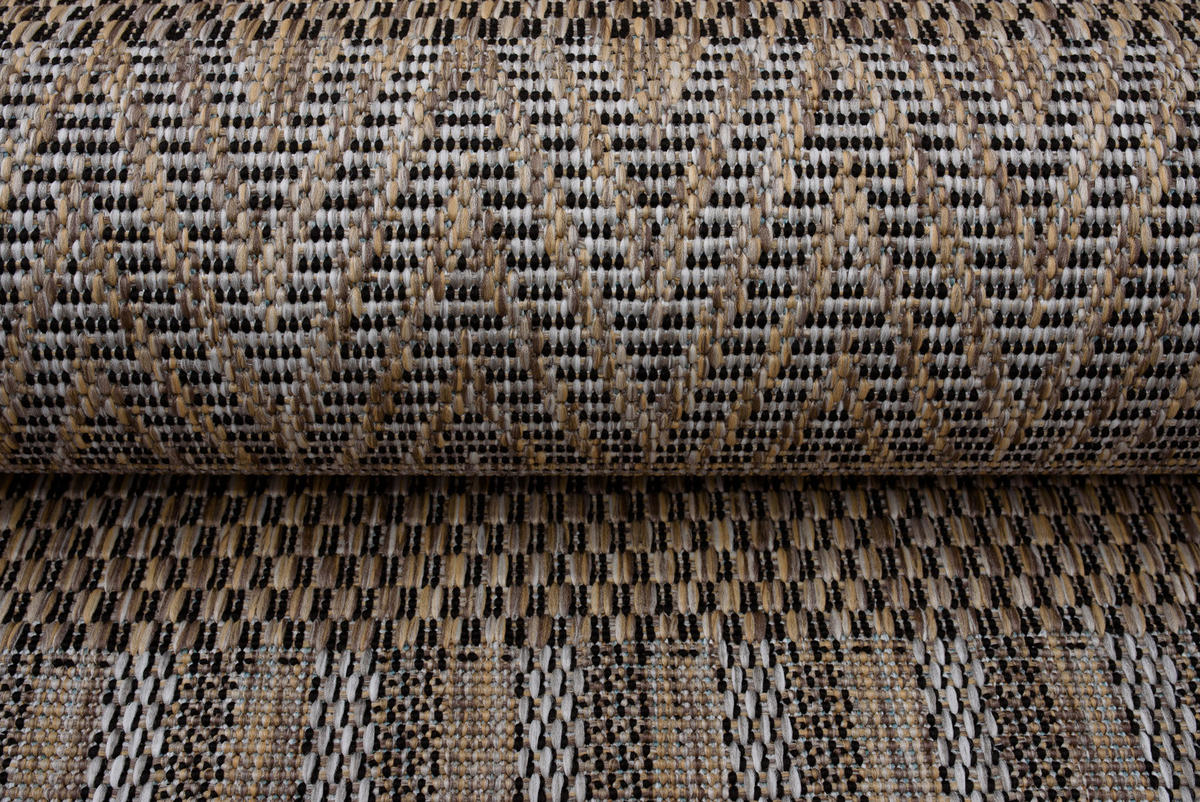 TEPPICH MELISSA Braun 60/200 cm - Braun, Kunststoff (60/200cm) - Tapiso