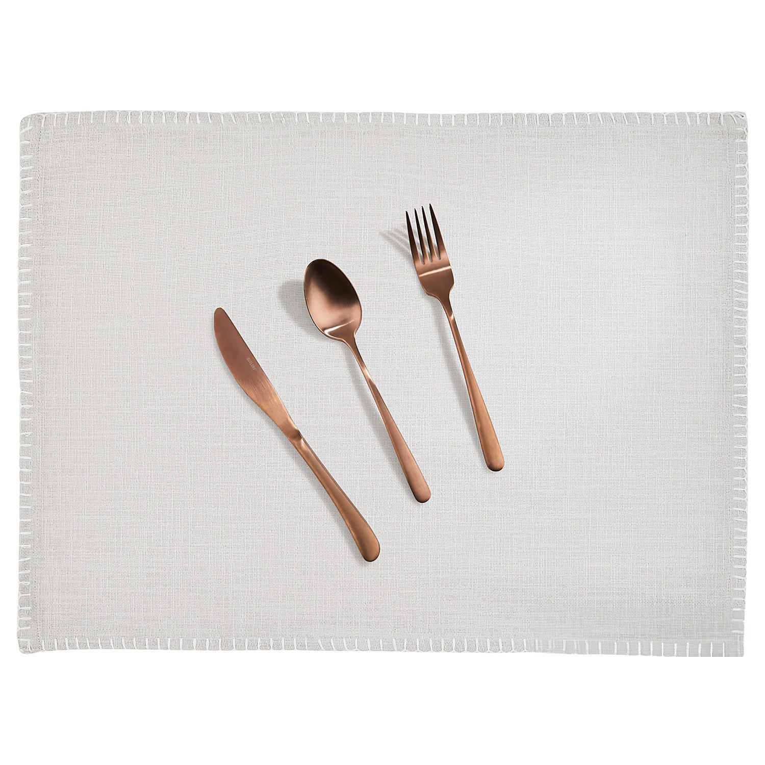 TISCHSET (10er Set) Finca - Grau, Textil (47/35cm) - Butlers