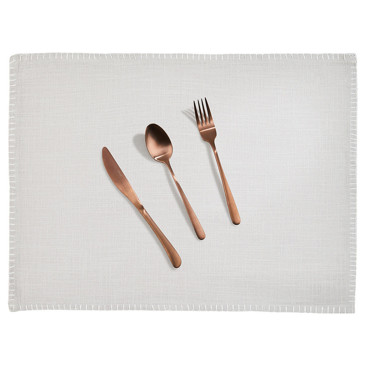 TISCHSET (10er Set) Finca - Grau, Textil (47/35cm) - Butlers