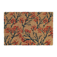 KOKOS-FUSSMATTE - Hellbraun, Kunststoff/Textil (60/40cm) - Relaxdays