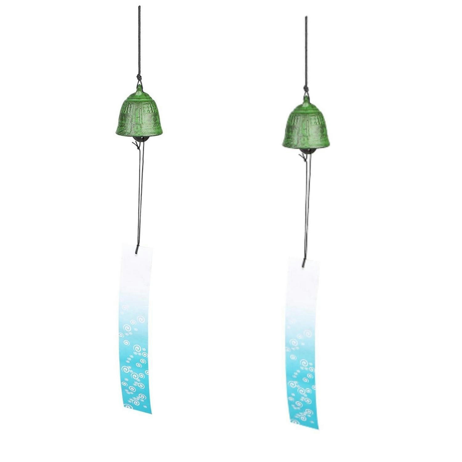 WINDSPIEL 2-teiliges Set Gusseisen Traditionell - Grün, Metall (50/5/5cm)