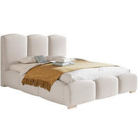 BETT Creme BEN 14 Mit Bettkasten 90x200 cm - Ecru, Textil (90/200cm) - Sepro Meble