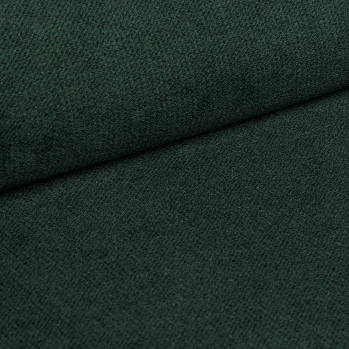 ECKSOFA L Form Artemia Grün Samt 275/210/81 cm – modernes Sofa fürs Wohnzimmer L - Silberfarben/Grün, Textil/Metall (210/275cm) - AX Living