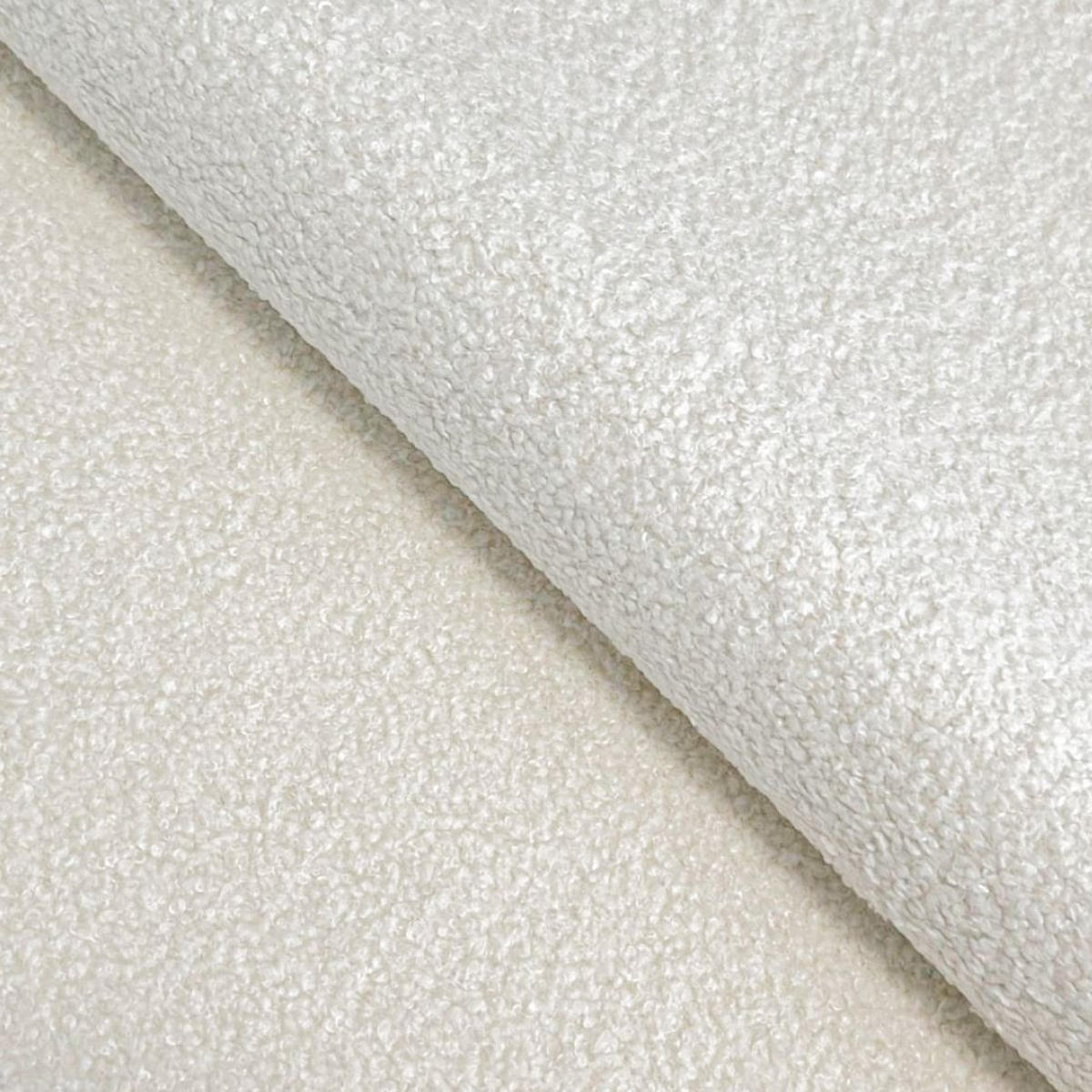 POLSTERBETT Juko 180x200 cm, Cremeweiß - Weiß, Textil (180/200cm) - Fedve