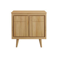WASCHBECKENUNTERSCHRANK - 80 cm x 55 cm - Holz, Platte - Naturfarben Hell - BINTUNI - Naturfarben, Holz (80/80/55cm) - Vente-Unique