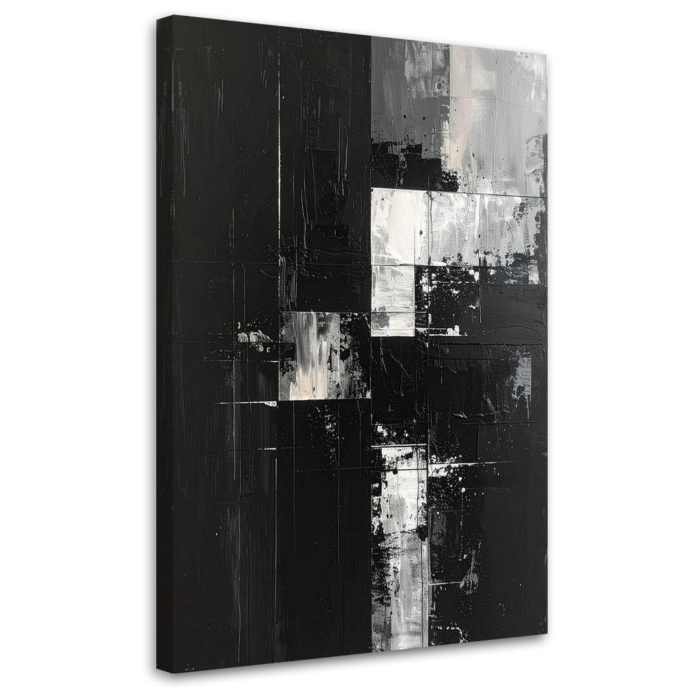 Feeby Wandbild, Schwarz 40x60 cm