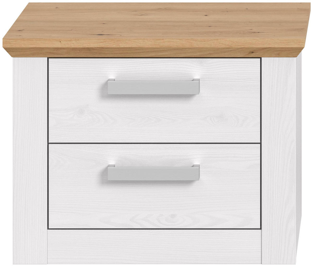 NACHTKOMMODE Verona Sibiu Lärche Nachbildung - Lärchefarben, Holzwerkstoff (56/43/39cm) - Xonox