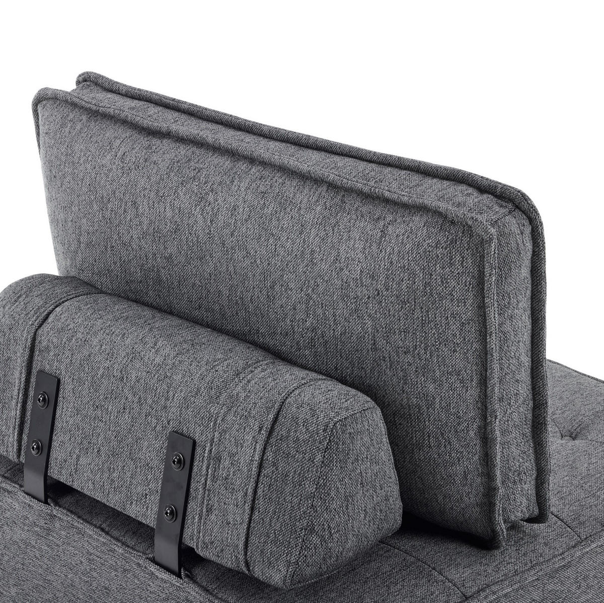 SESSEL 81/81/81 cm mit ergonomischer Rückenlehne und kompaktem Design, Dunkelgrau - Dunkelgrau, Holzwerkstoff (81/81/81cm) - Redom