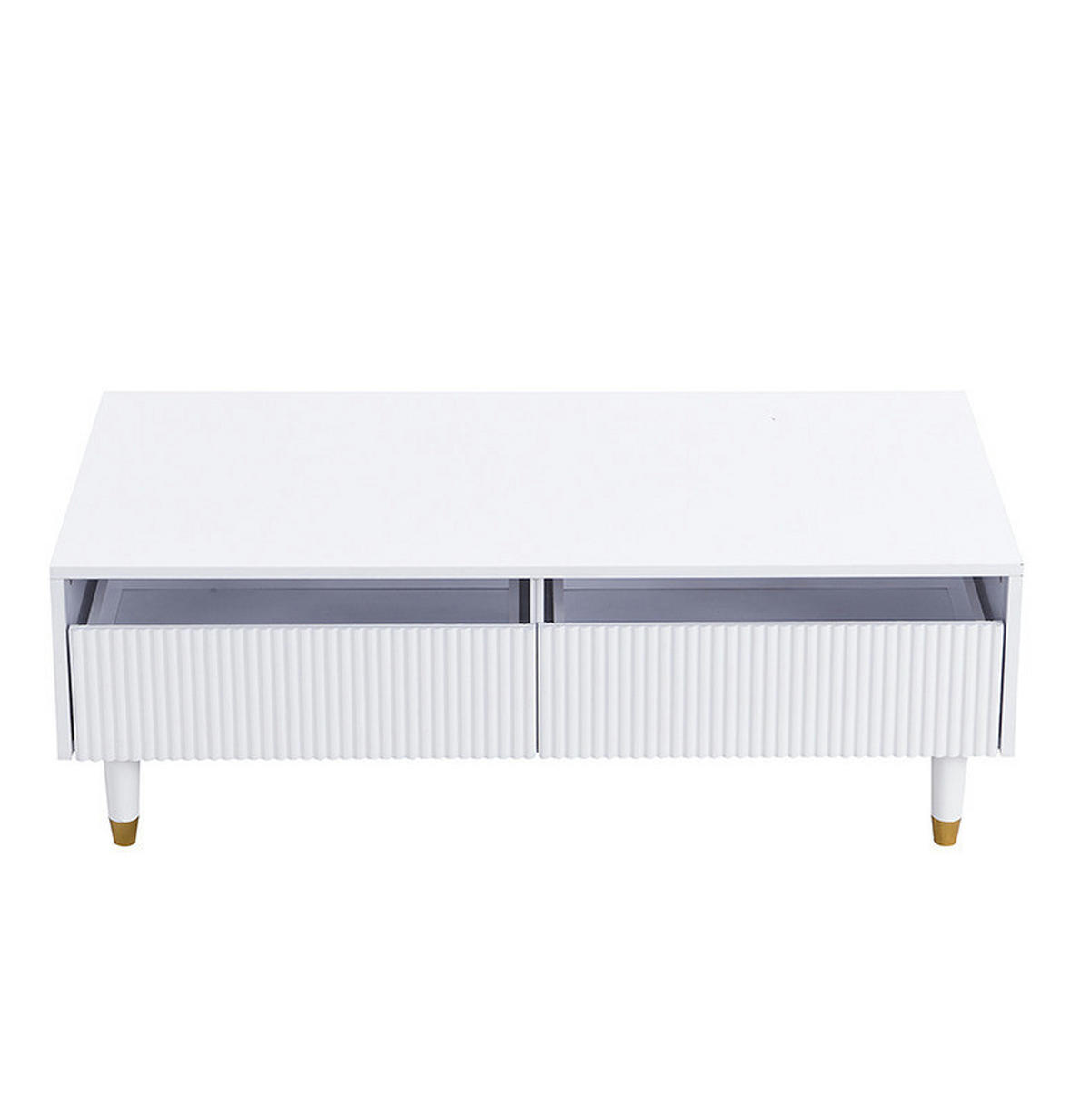 OBÝVACÍ sestava 178/35/45 cm bílá z MDF s LED osvětlením a úložným prostorem - bílá, kompozitní dřevo (178/45/35cm) - OKWISH