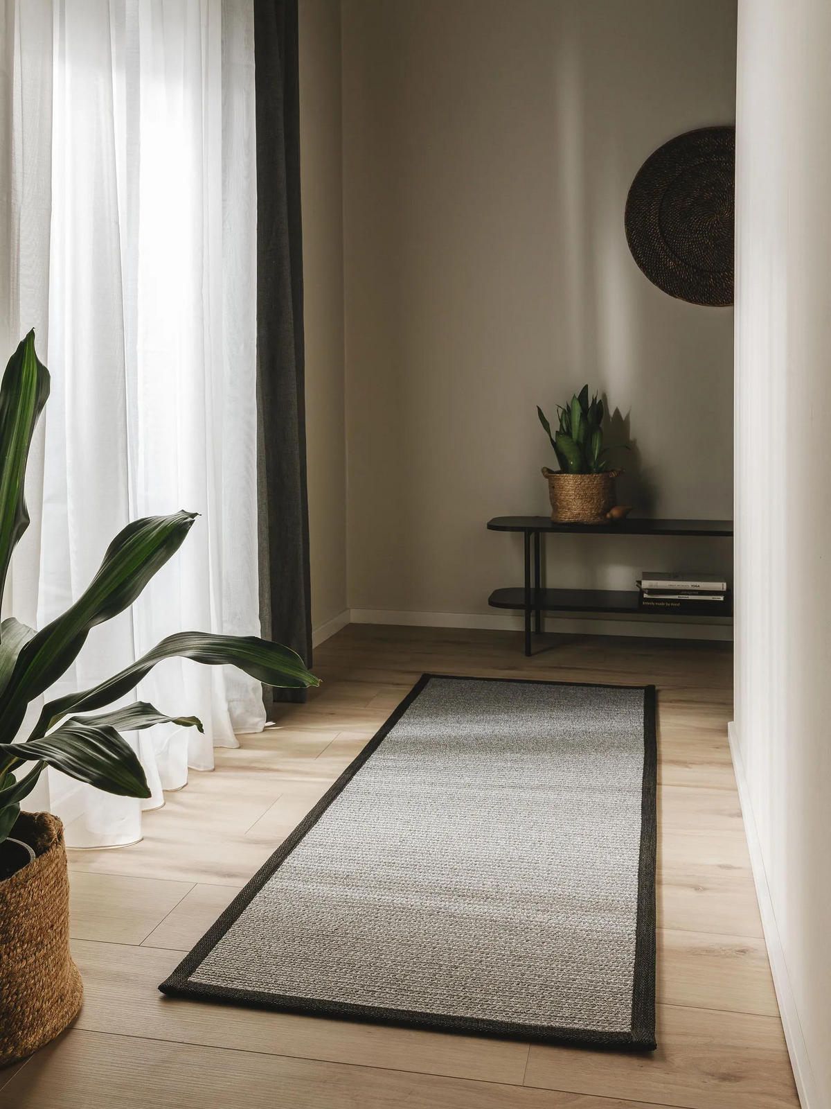 OUTDOORLÄUFER Nandi Grau 70x200 cm - Grau, Textil (70/200cm) - benuta Nest