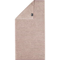 HANDTUCH LINES RINGEL 6255 PEPPER - 33 - Braun, Textil (50/100cm) - Cawoe