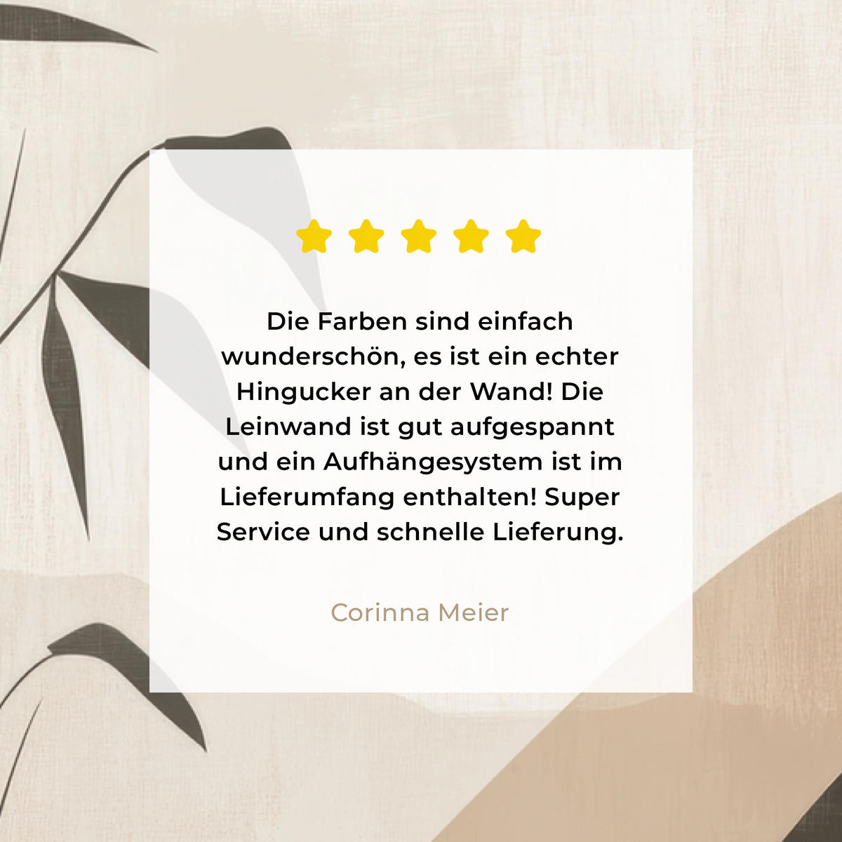 LEINWANDBILD Japandi - Landschaft - Beige 80x120 cm - Cognac, Textil (80/120cm) - MuchoWow