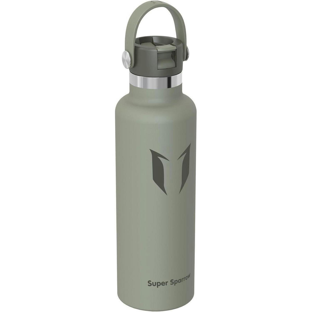 TRINKFLASCHE Edelstahl 750 ml Salbei - Olivgrün, Metall (7.8/7.8cm)