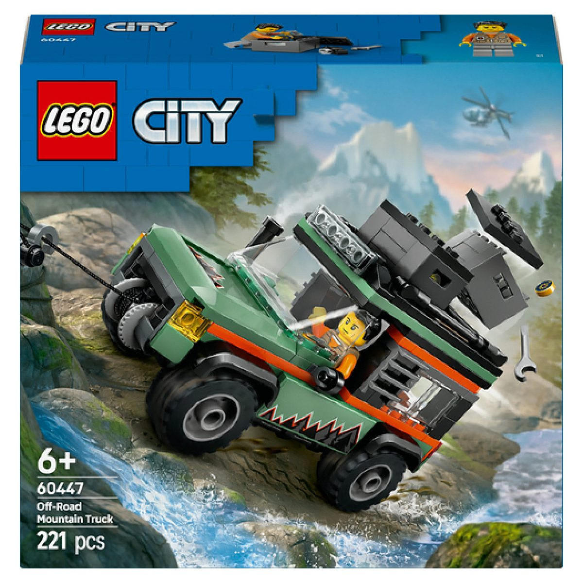 Lego Klemmbausteine Blau 6x19x21 cm