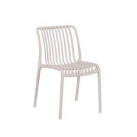 STUHL FÜR DRAUSSEN Ollie Beige 45 cm x 78 cm - Beige, Kunststoff (45/78/62cm) - Klast Home