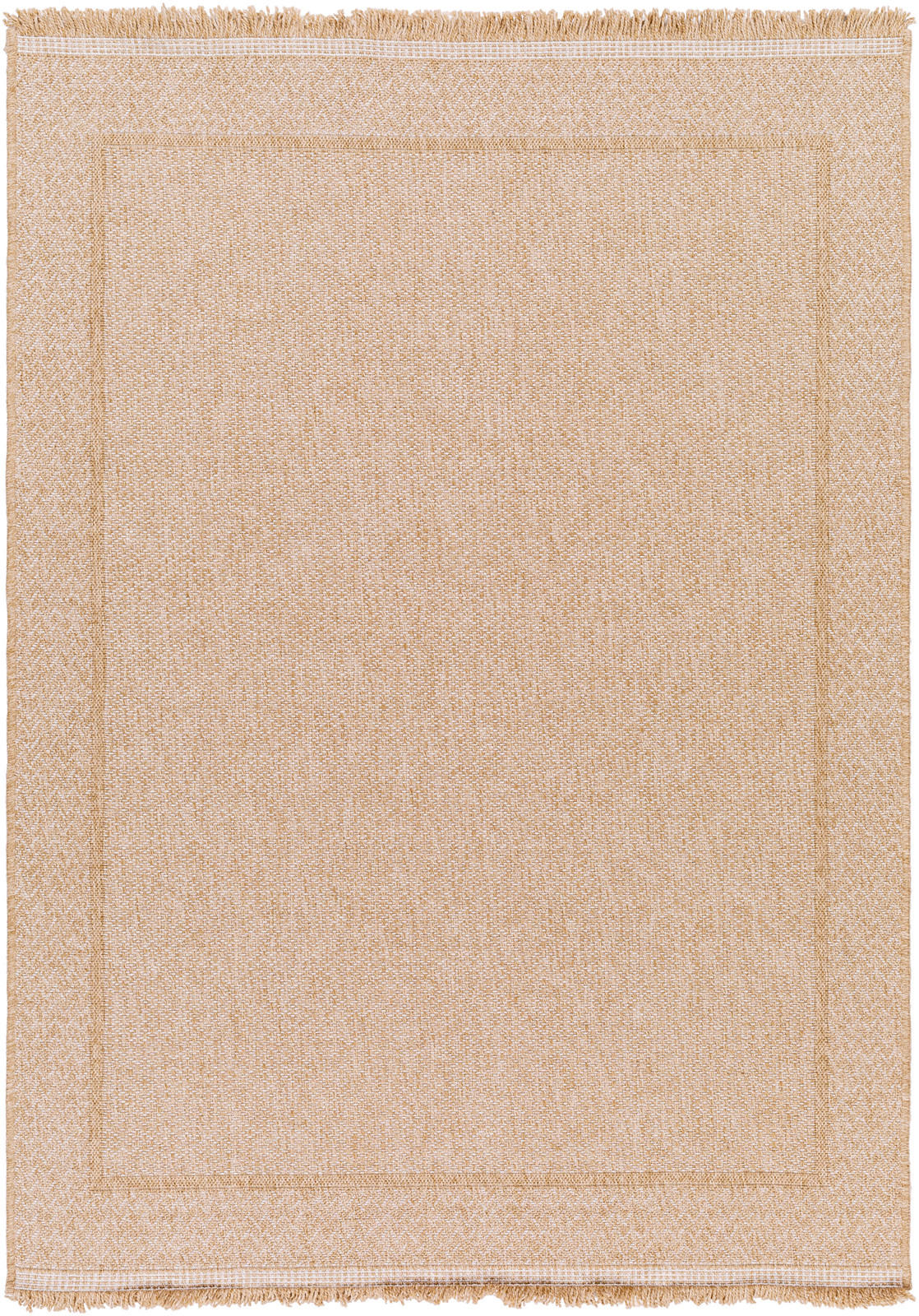 OUTDOORTEPPICH Jute-Optik 120x170 cm Beige - Braun, Kunststoff/Textil (120/170cm) - LIVABLISS