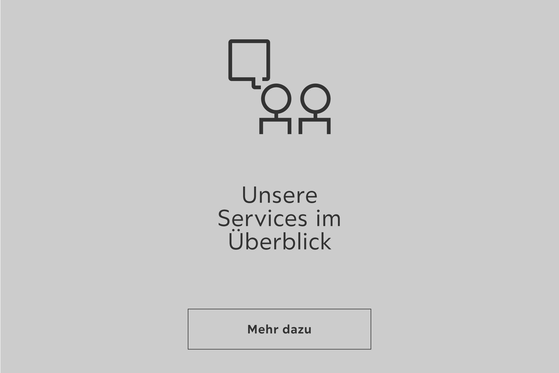 Unsere Services im Überblick
