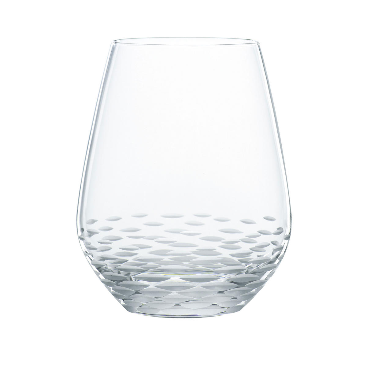 DEKANTIERKARAFFE Mosaik, 3-tlg., Kristallglas, 1400 ml - Transparent, Glas (1.4L) - Nachtmann