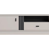 LOWBOARD PUNTO 125/45/40 cm, Kaschmir - Kaschmir, Holzwerkstoff (125/45/40cm) - MASSENO