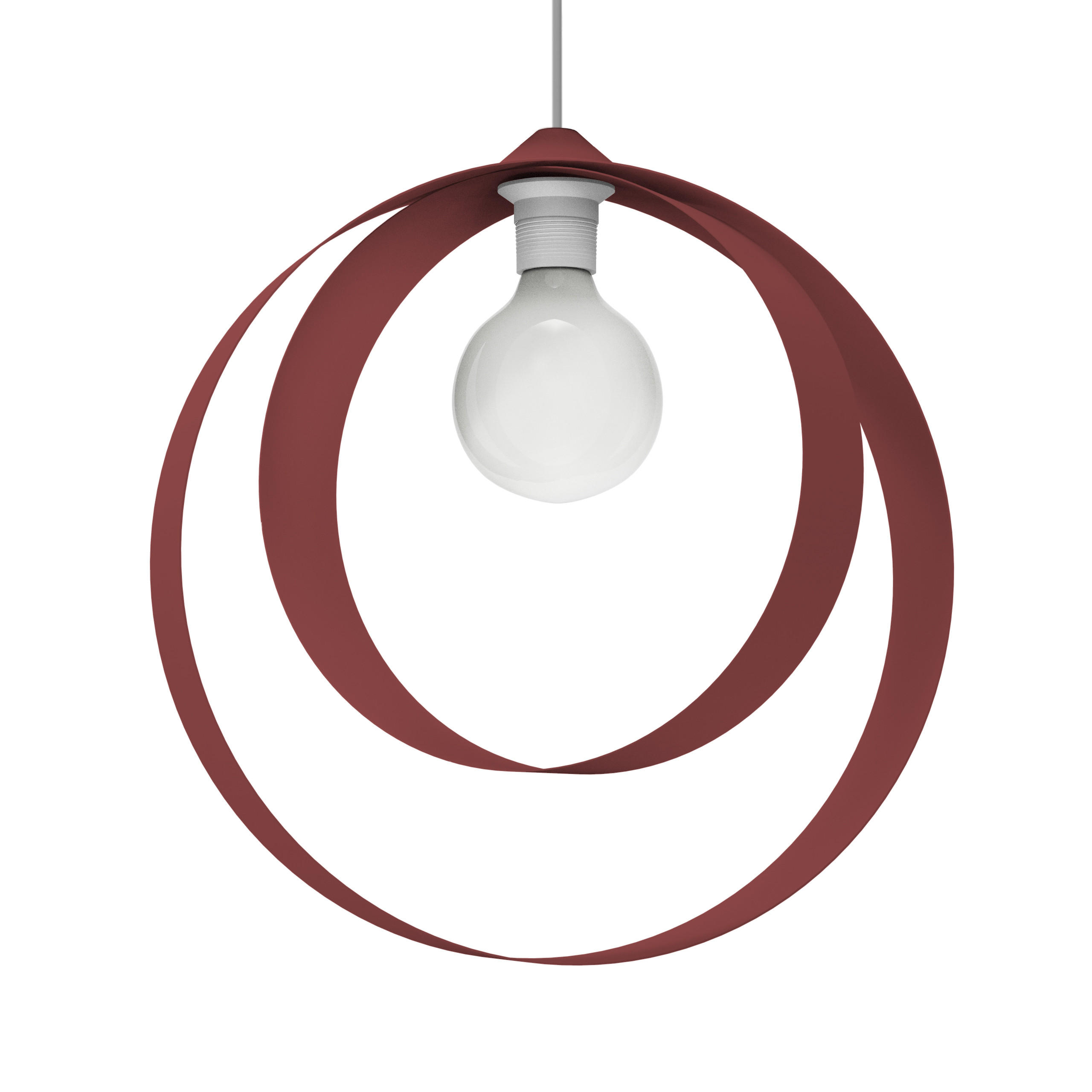 HÄNGELEUCHTE - Rot, Metall (7/40/40cm) - Lumicom