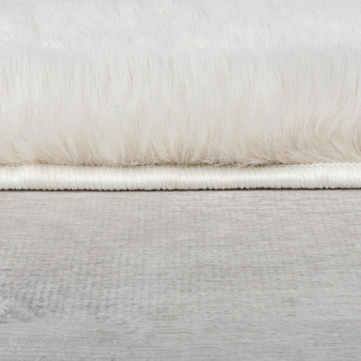 TEPPICH DENE, einfarbig, Weiß, 120 x 170 cm - Weiß, Textil (120/170cm) - KADIMA DESIGN