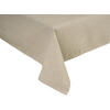 TISCHDECKE Wunschton melange-beige 130/130 cm - Beige, Textil (130/130cm) - beties Heimtextil