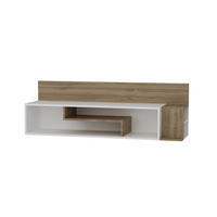 TV-LOWBOARD Stream Weiß Braun - Weiß/Braun, Holzwerkstoff (161/52/39cm) - moebel17