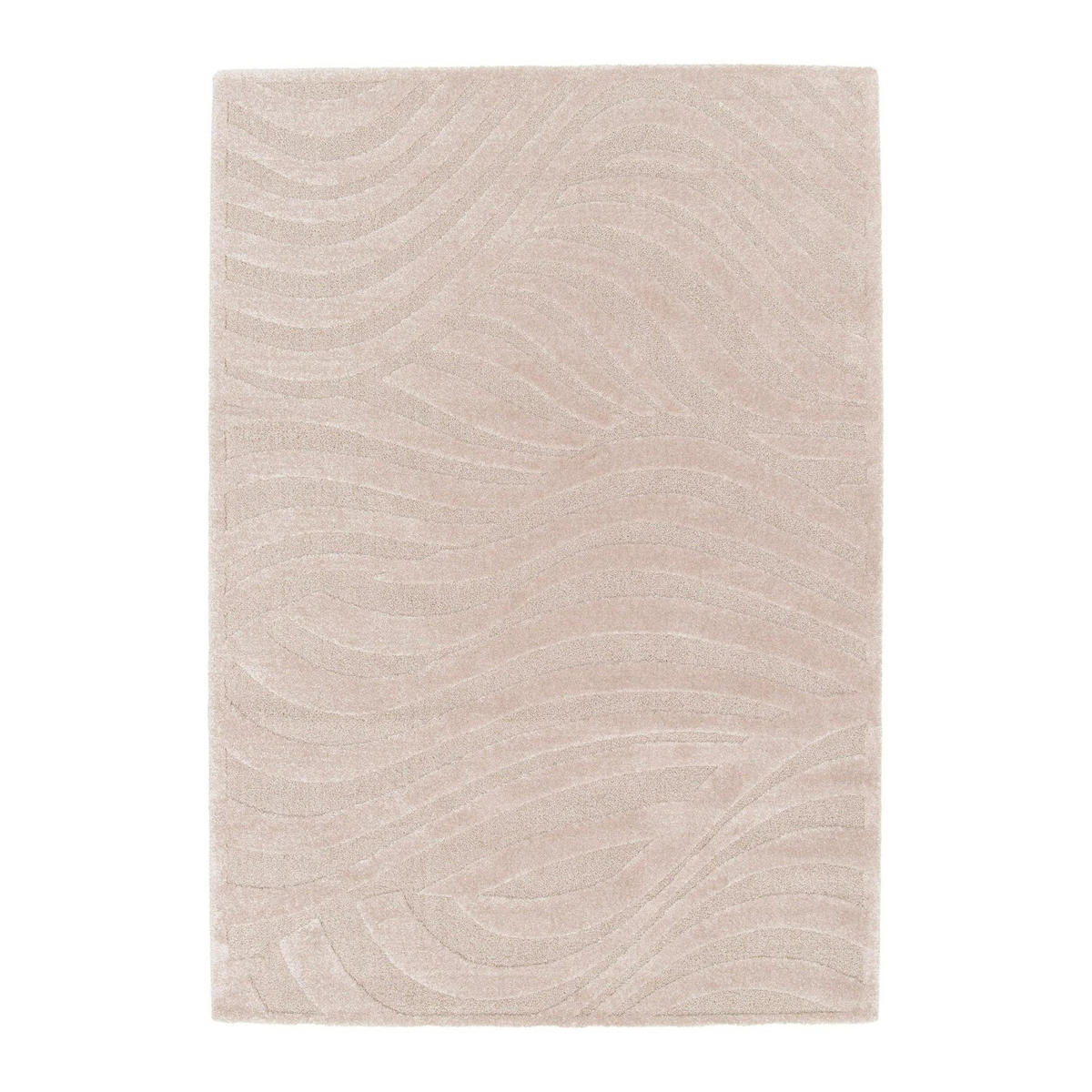 TEPPICH mit sehr weichem Reliefeffekt beige - Beige, Textil (200/290cm) - AFK Living