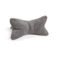 KISSEN Leseknochen Shara anthrazit - Anthrazit, Textil (22/42cm) - Magma Heimtexx