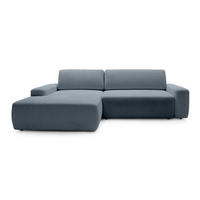 ECKSOFA Bamby Multicolor 264 cm - Multicolor, Textil (264/82/162cm) - Pillovely