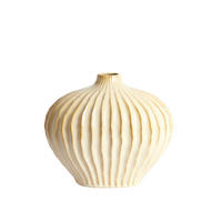 VAZE Lorito Braun 35/21/30 cm - Braun, Keramik (30cm) - Light & Living