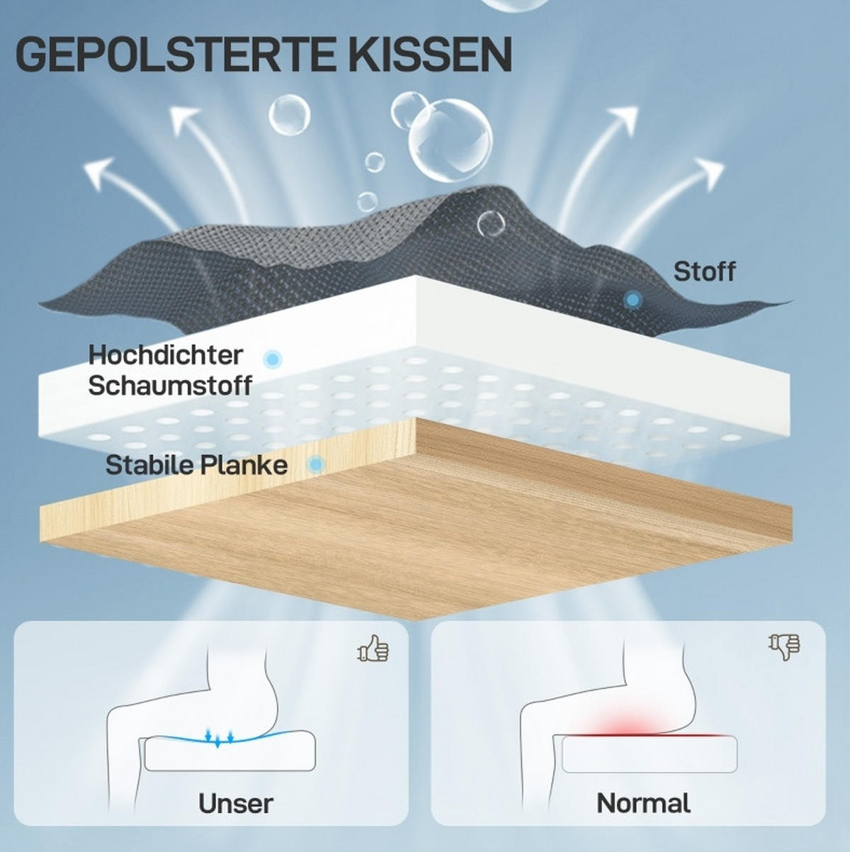 BÜROSTUHL ergonomisch mit Fußstütze Schwarz - Schwarz, Kunststoff (73/128/75cm) - Meubliv
