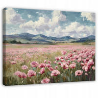 LEINWAND BILDER Natur Aquarell Modern 60x40 - Multicolor, Holzwerkstoff (60/40cm) - Wallarena