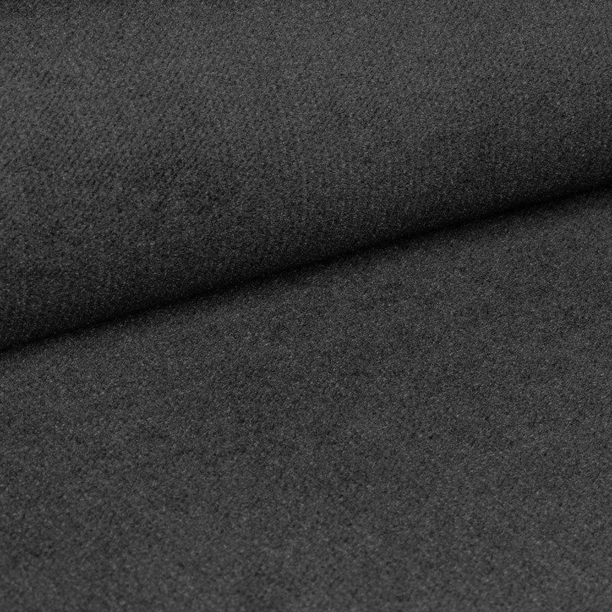 BOXBETT ROSE 120/200 in Velours Anthrazit H3 - Anthrazit, Holz/Holzwerkstoff (120/200cm) - Deine Möbel 24