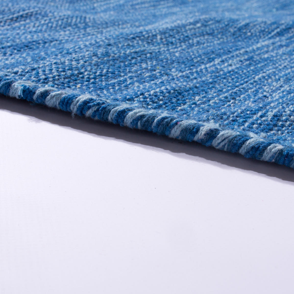 HOCHFLORTEPPICH 160/220 cm Kilim 210 - Blau, Textil (160/220cm) - Paco Home