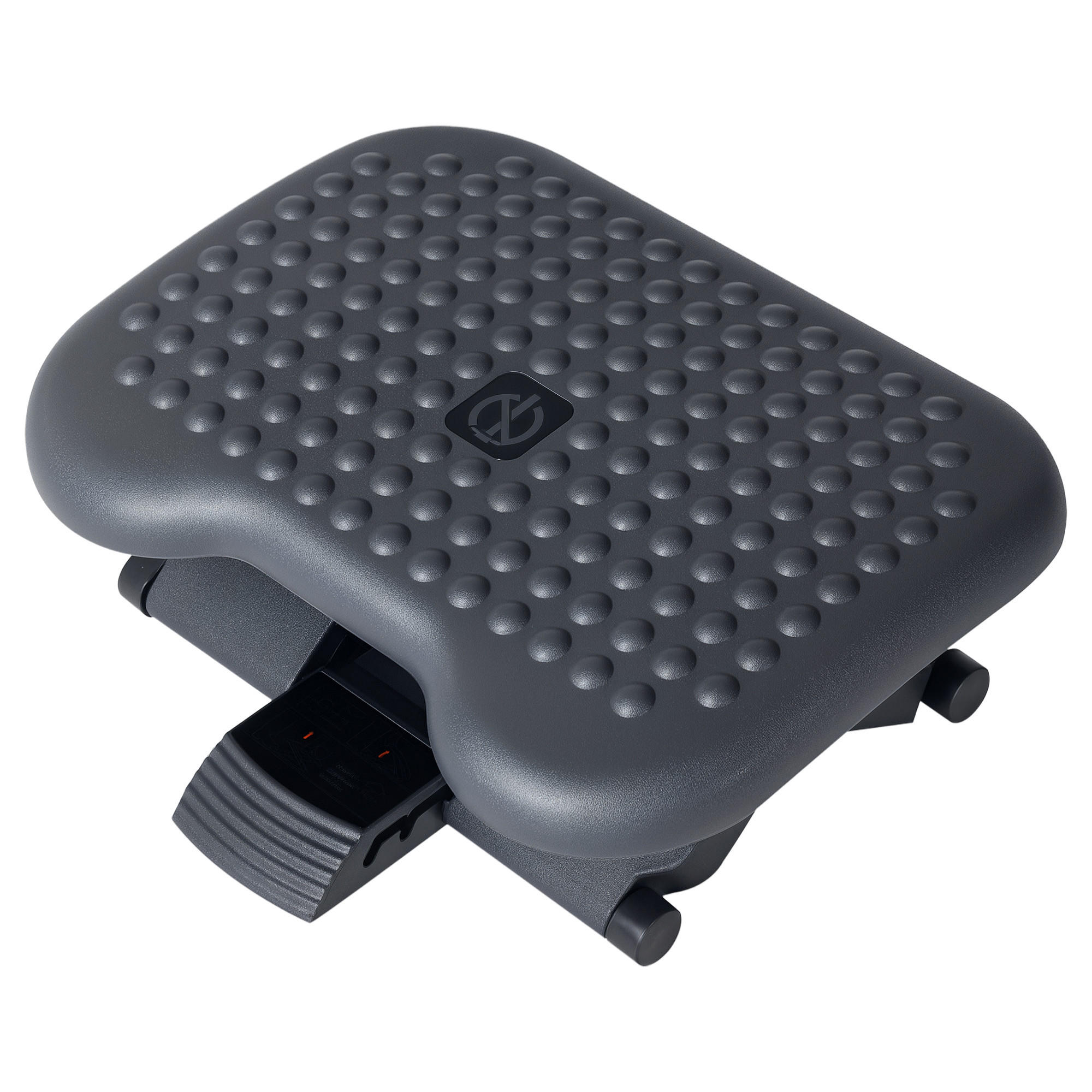 FUSSTÜTZE DE-16660 ergonomisch, 3-fach höhenverstellbar Dunkelgrau - Dunkelgrau, Kunststoff (35/17/46cm) - ComfortXL