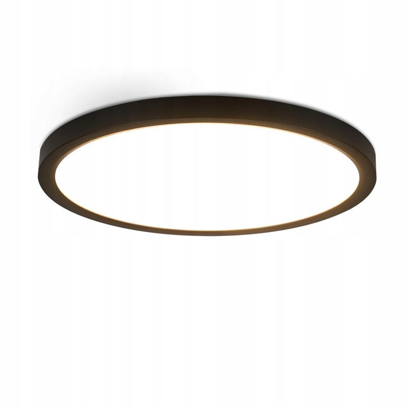 LED-DECKENLEUCHTE Emerson 30/30/3 cm - Schwarz, Kunststoff (30/30/3cm) - Nettlife