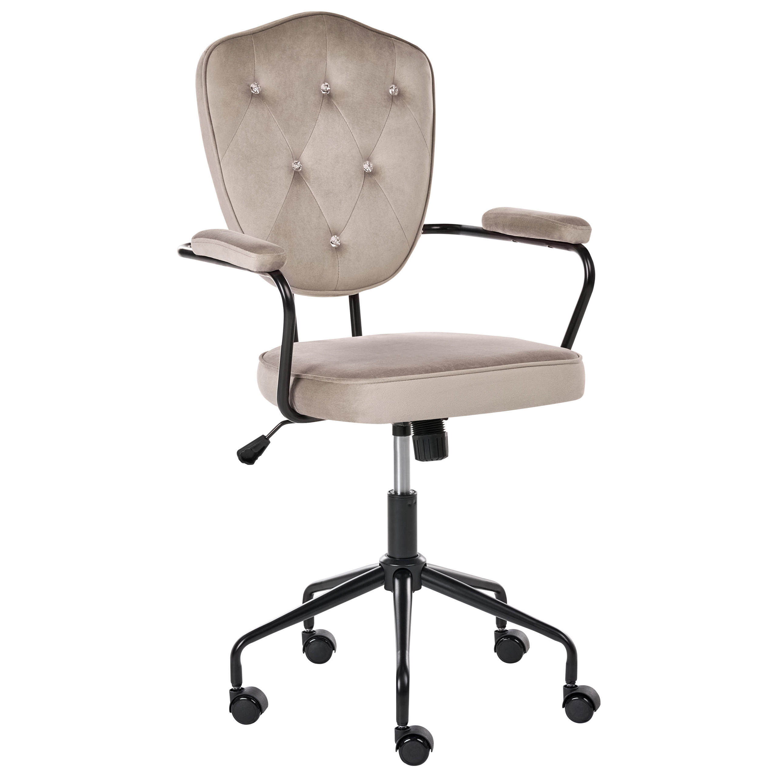 SCAUN DE BIROU catifea taupe Velisse
