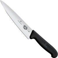 FIBROX Universal-Küchenmesser mit breiter Klinge, Länge 190/314 mm - Silberfarben, Kunststoff/Metall (31.4cm) - Victorinox