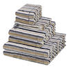 FROTTIERSET Lifestyle 8-teilig - Grau, Textil (50/100cm) - Cawoe