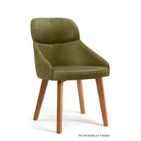ESSZIMMERSTUHL (4er-Set) Dasya 52x82x63 Eiche geölt/Olivgrün - Eichefarben/Olivgrün, Kunststoff (63/82/52cm) - 58aufmkessel