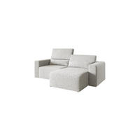 ECKSOFA Modular Premium Grau - Schwarz/Grau, Holz/Holzwerkstoff (225/172cm) - Furnisell
