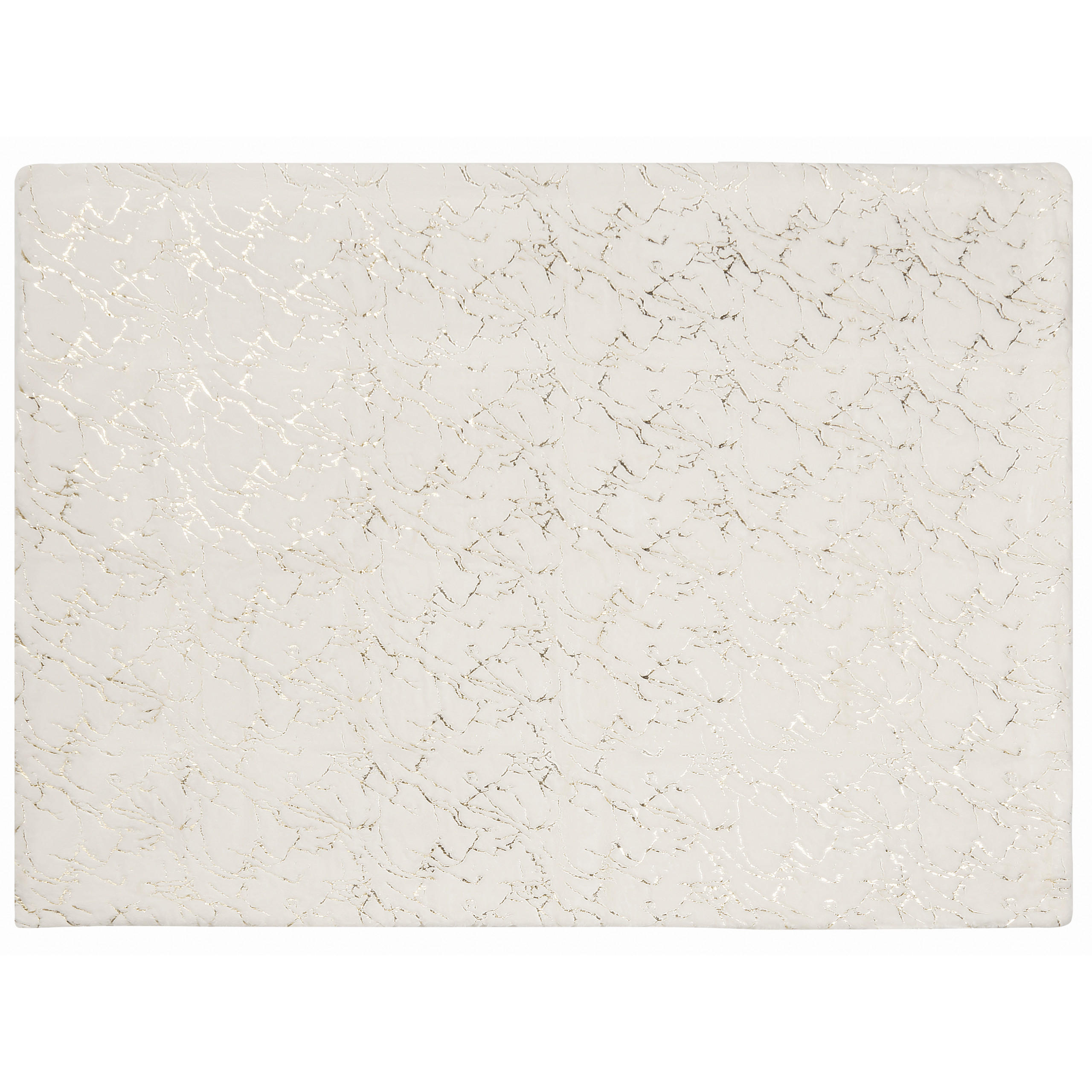DECKE Creme Godavari 150/200 cm - Creme, Textil (150/200cm) - Beliani