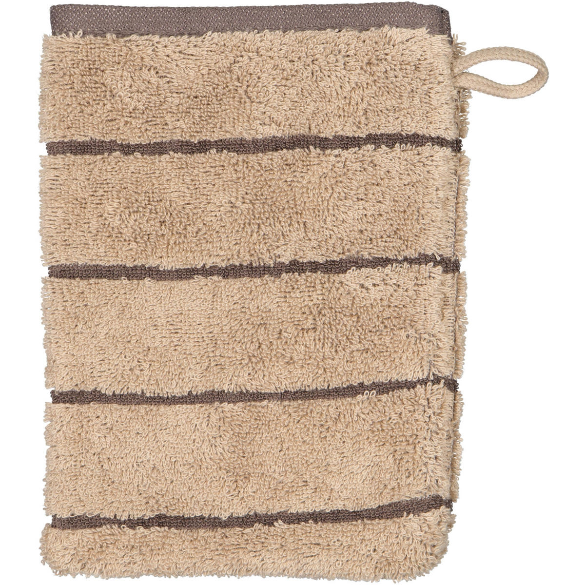 WASCHLAPPEN BALANCE DOUBLEFACE 6232 SAND - 39 - Beige, Textil (16/22cm) - Cawoe
