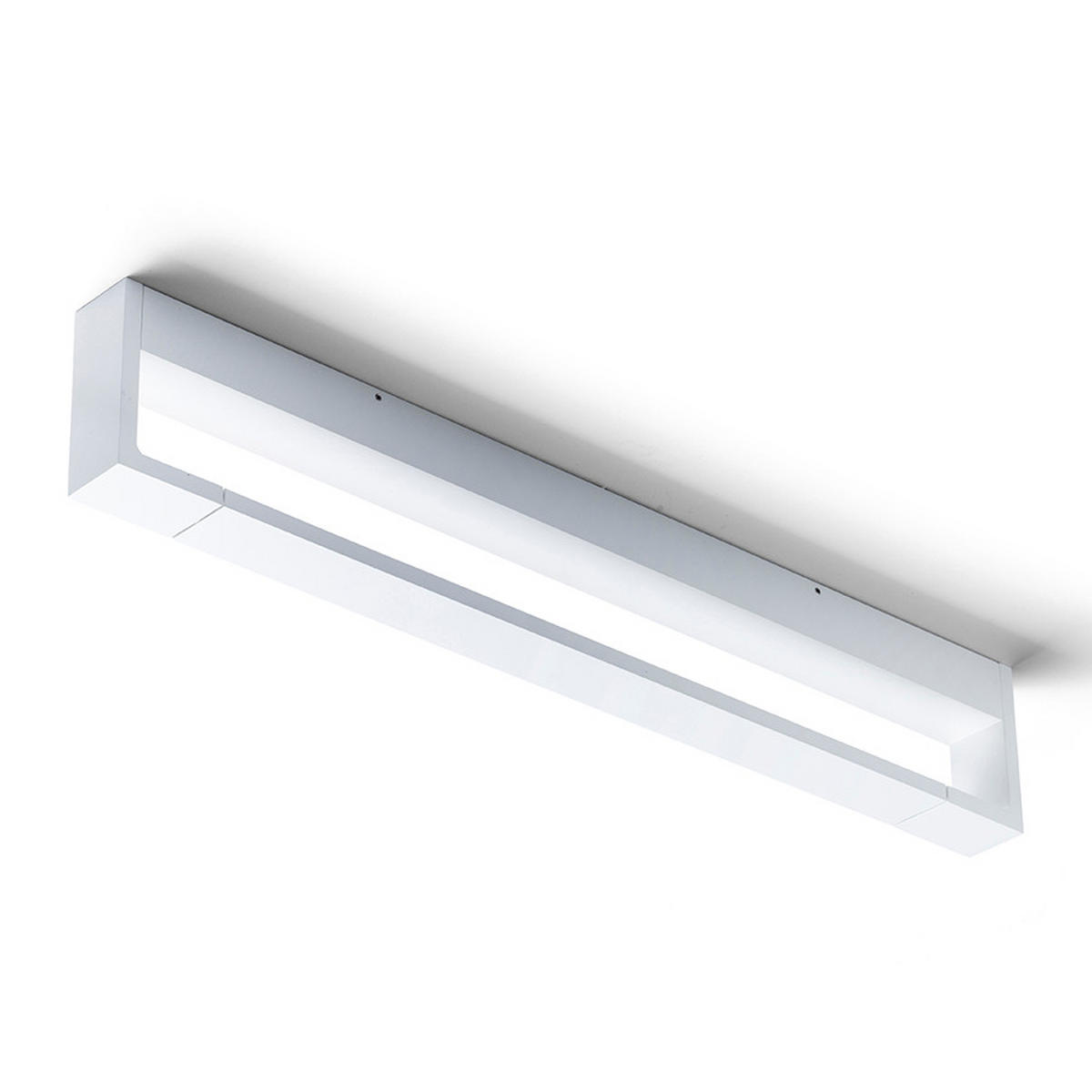 WANDLEUCHTE IMPERISO 60 Weiß 18 W IP44 - Weiß, Metall (10/4/60cm) - Rendl