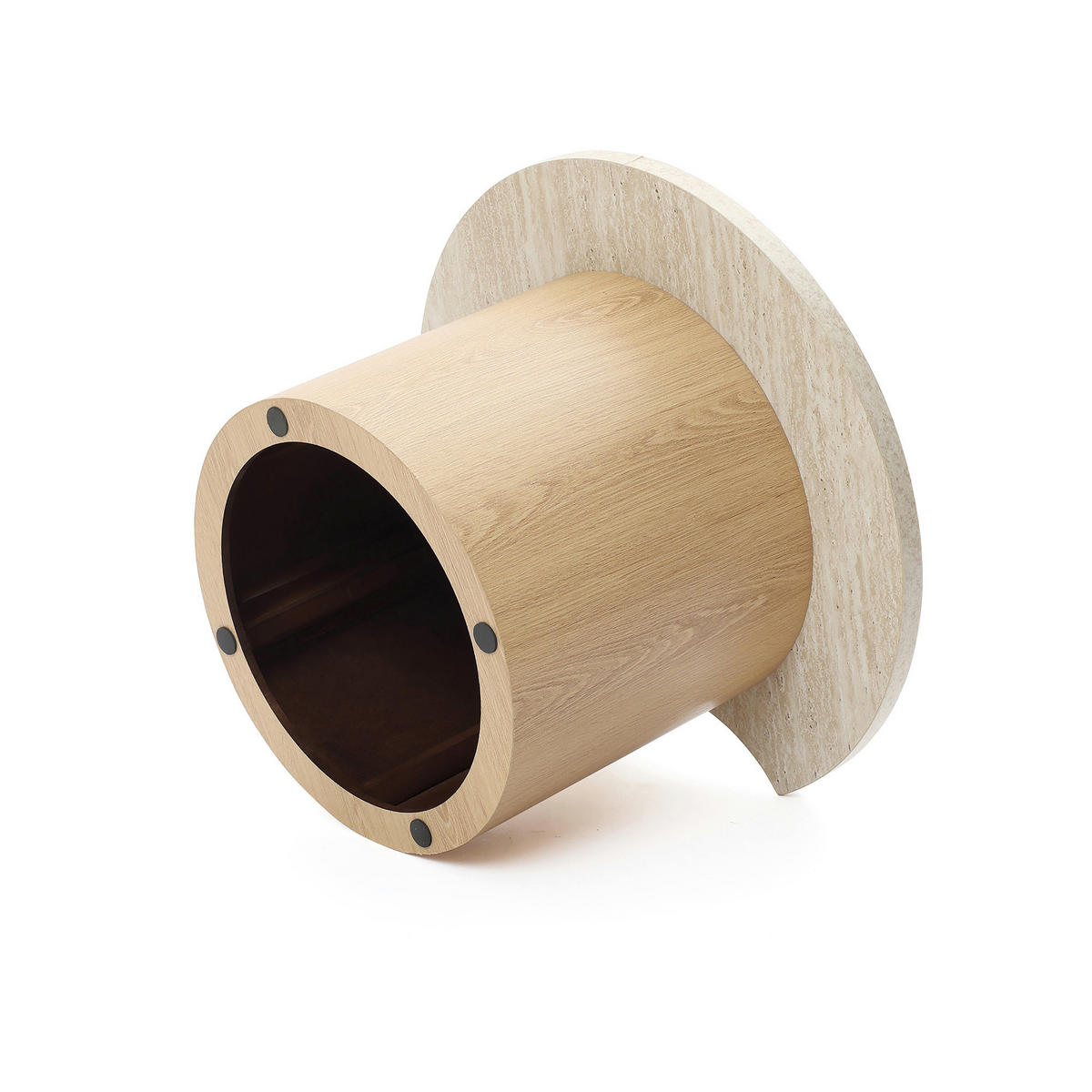 COUCHTISCHE 2er-Set, Holz | B85 x T60 x H47,5 cm - Braun, Holzwerkstoff (60/85/47.5cm) - Hometopia