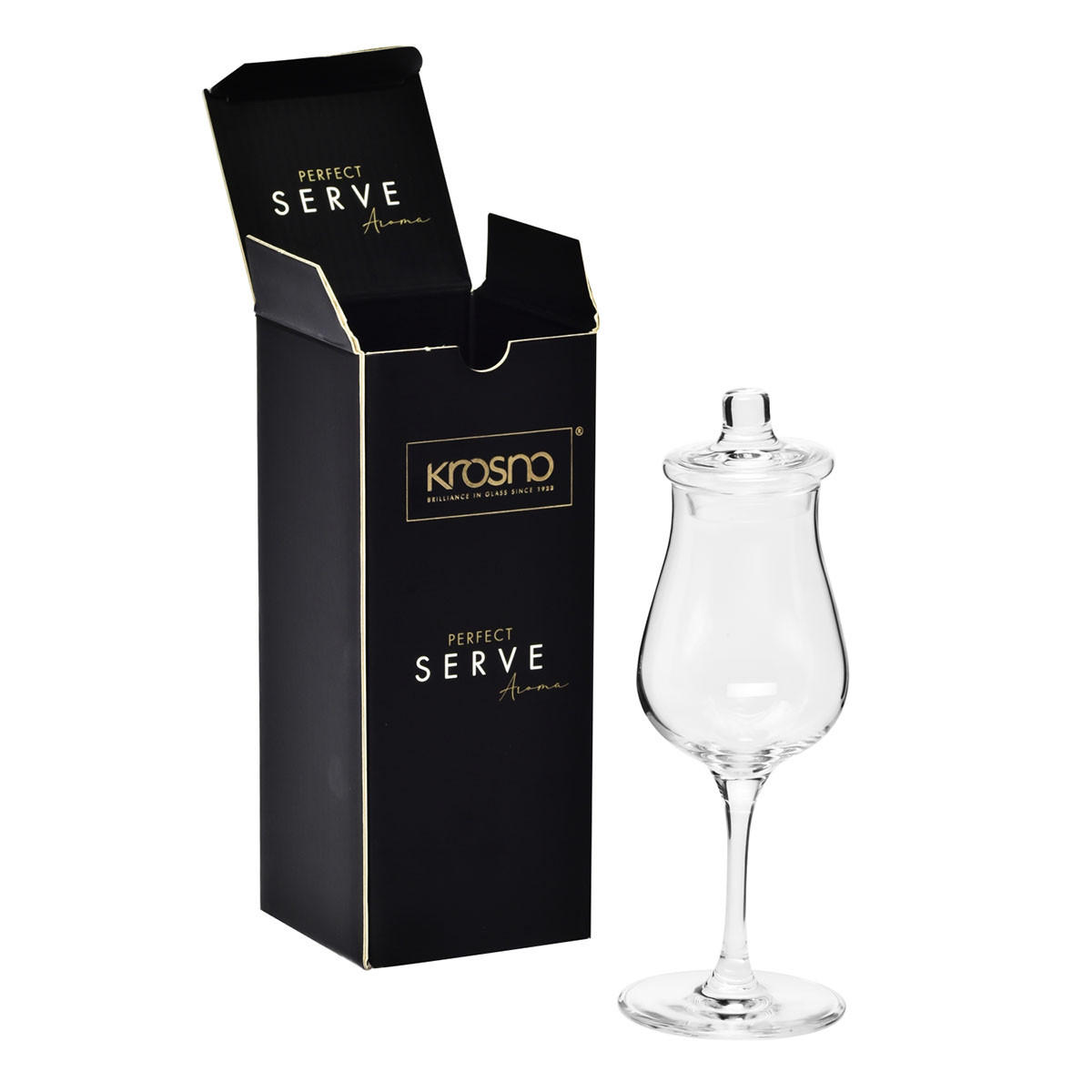 WHISKYGLAS Perfect Serve, 110 ml, Handgemacht - Transparent, Glas (0.11L) - Krosno Glass