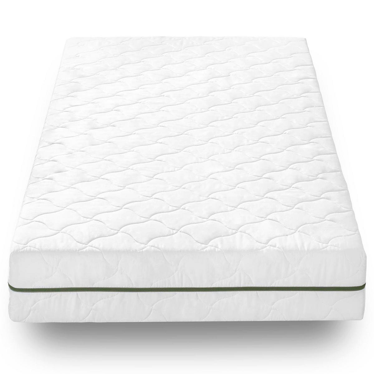 FEDERKERNMATRATZE Smart 100x200 cm - Weiß, Textil (100/200cm) - Sleezzz