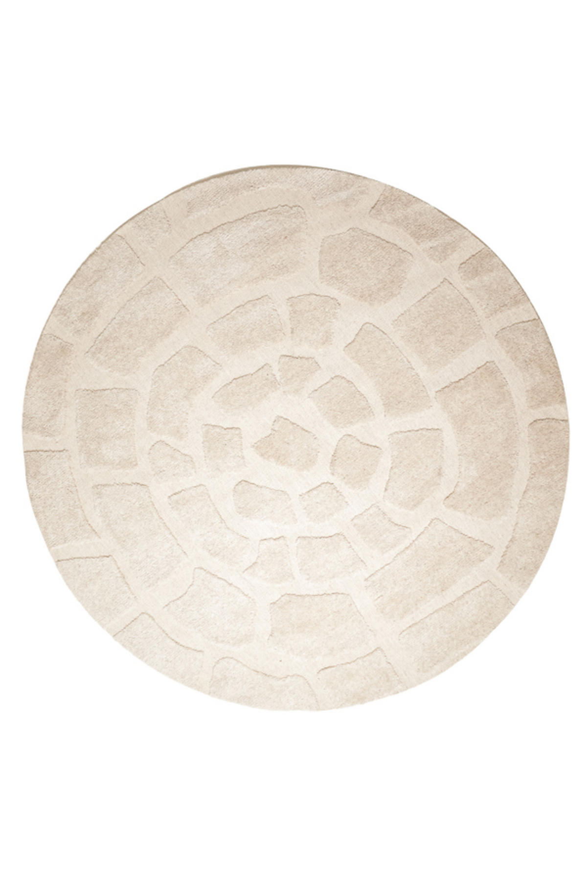 TEPPICH Bajelo Braun Ø220/0,5 cm - Braun, Textil (220/220cm) - Light & Living